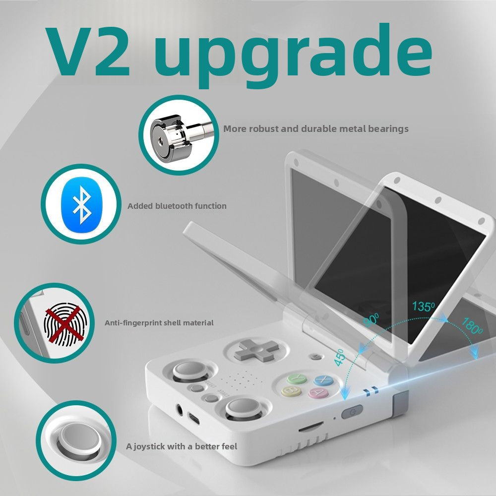 MIYOO Flip V2 Retro Handheld Game Console