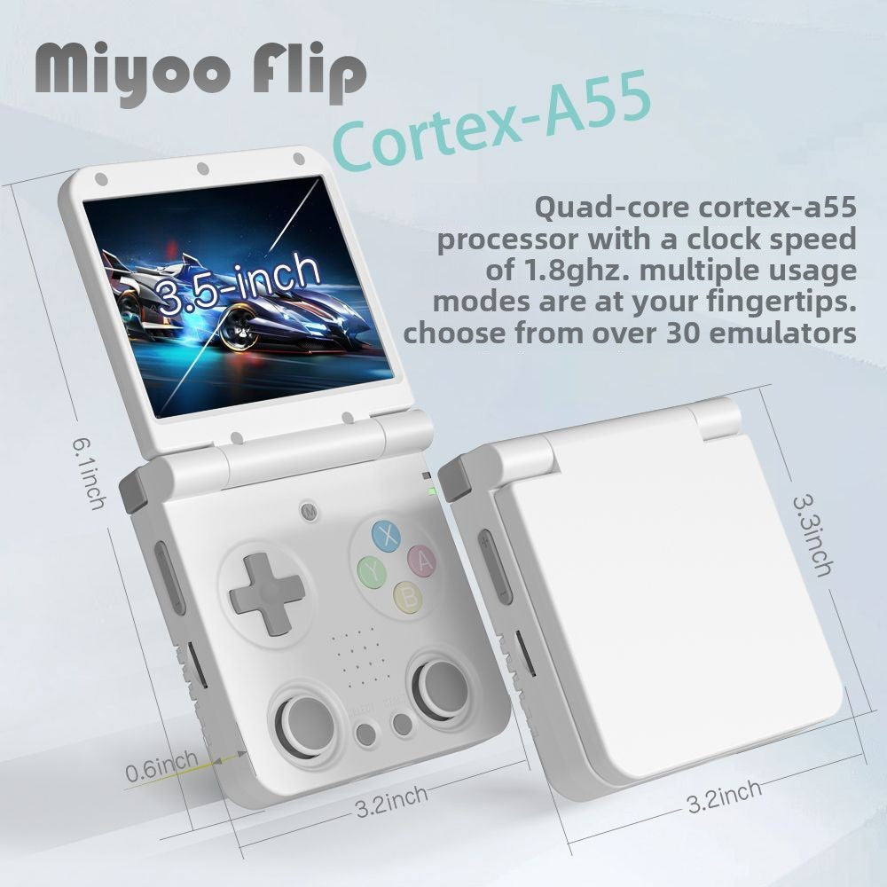 MIYOO Flip V2 Retro Handheld Game Console